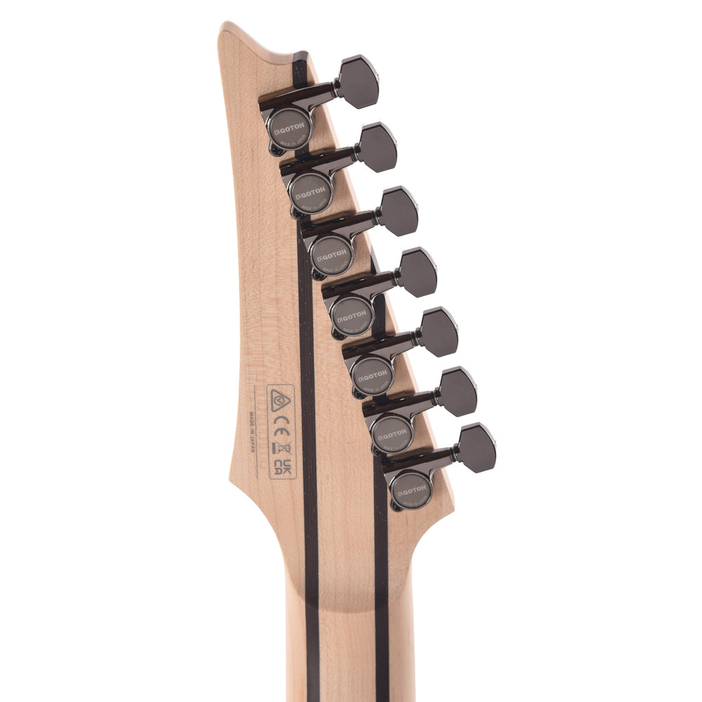Ibanez RG2027RXLDTB RG Prestige 7-String Electric Guitar Dark Tide Blue - View 7 | MusicMarket