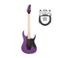 Ibanez RG550 RG Genesis Collection Purple Neon and (1) Cable Bundle - MusicMarket