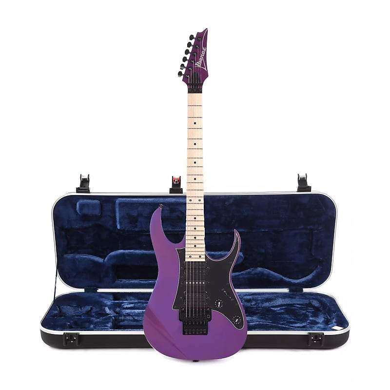 Ibanez RG550 RG Genesis Collection Purple Neon w/Ibanez Molded Hardshell Case - MusicMarket