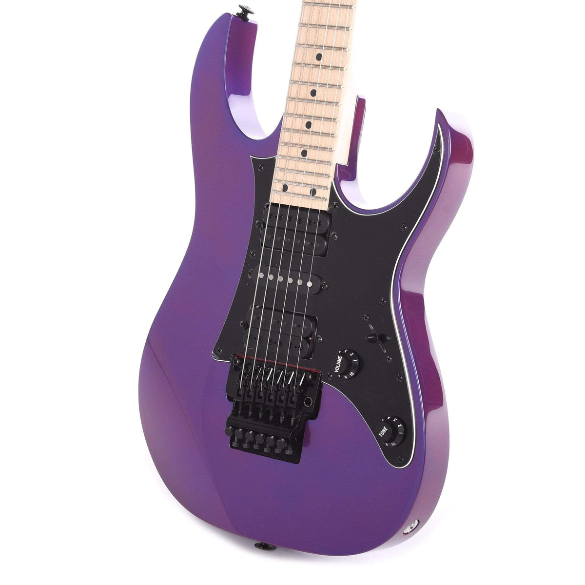 Ibanez RG550 RG Genesis Collection Purple Neon w/Ibanez Molded Hardshell Case - View 3 | MusicMarket
