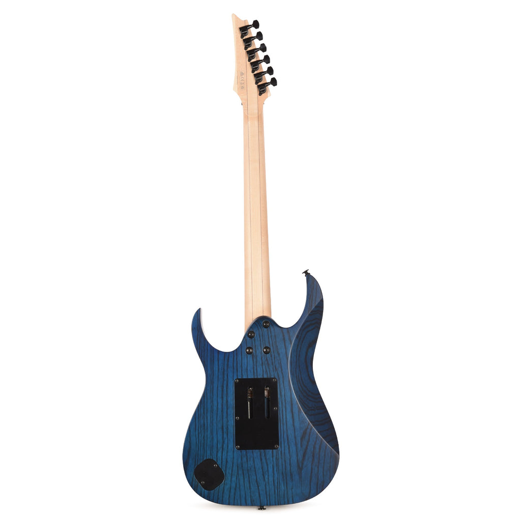 Ibanez RG653DXTDF RG Prestige Electric Guitar Transparent Deep Blue Flat - View 5 | MusicMarket