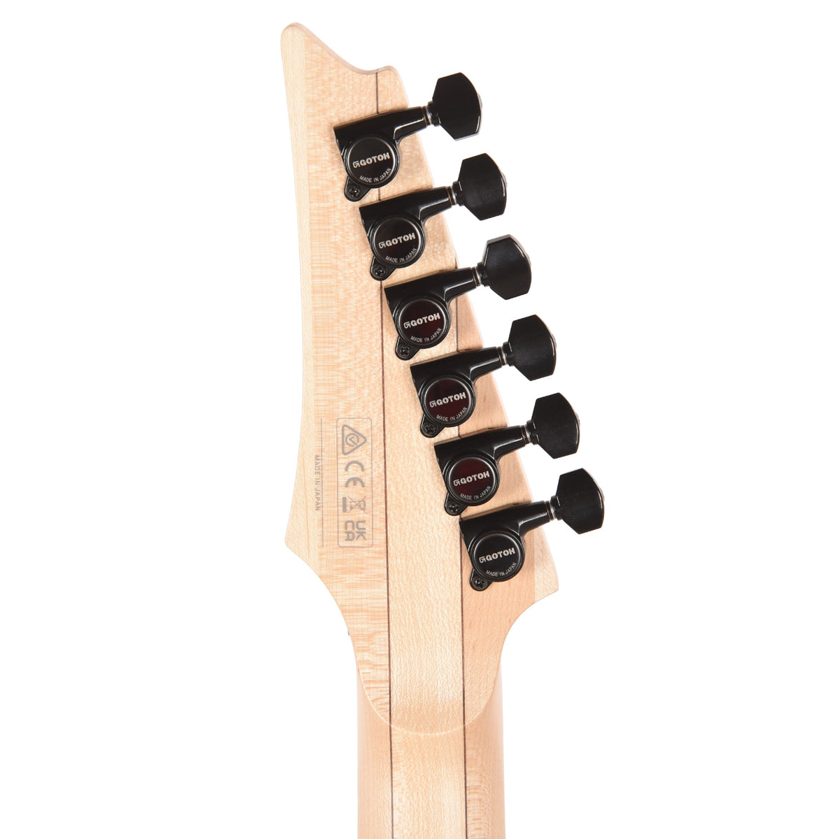 Ibanez RG653DXTDF RG Prestige Electric Guitar Transparent Deep Blue Flat - View 7 | MusicMarket