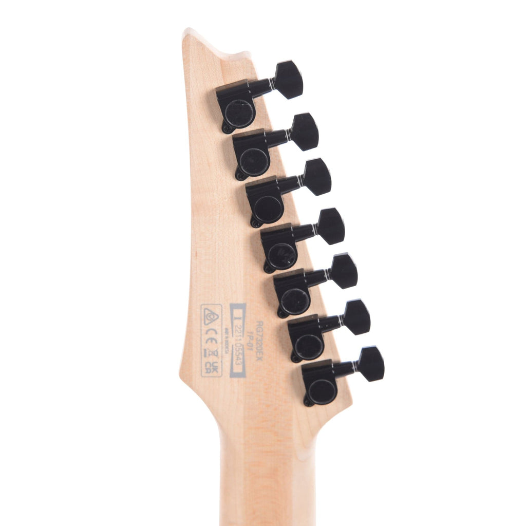 Ibanez RG7320EXBKF High Performance Electric Guitar Black Flat - View 7 | MusicMarket