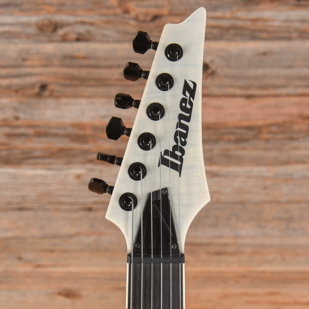 Ibanez RGAIX6FM-WFF Iron Label White Frost Flat 2019 - View 6 | MusicMarket