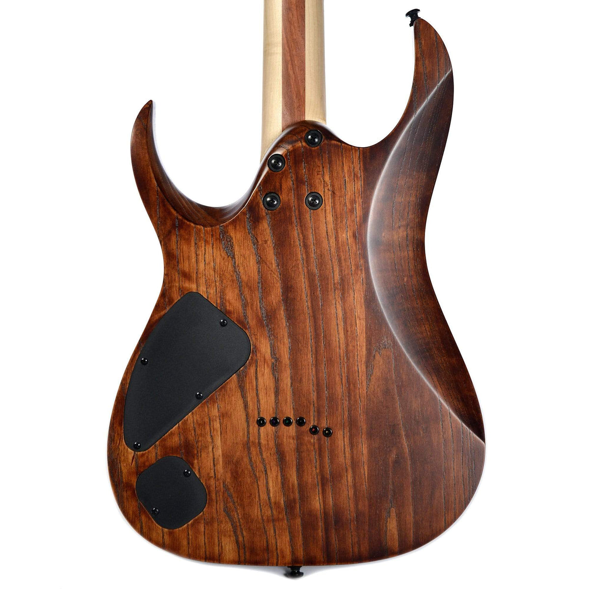 Ibanez RGAIX6U Iron Label Antique Brown Stained w/Ibanez Molded Hardshell Case - View 5 | MusicMarket
