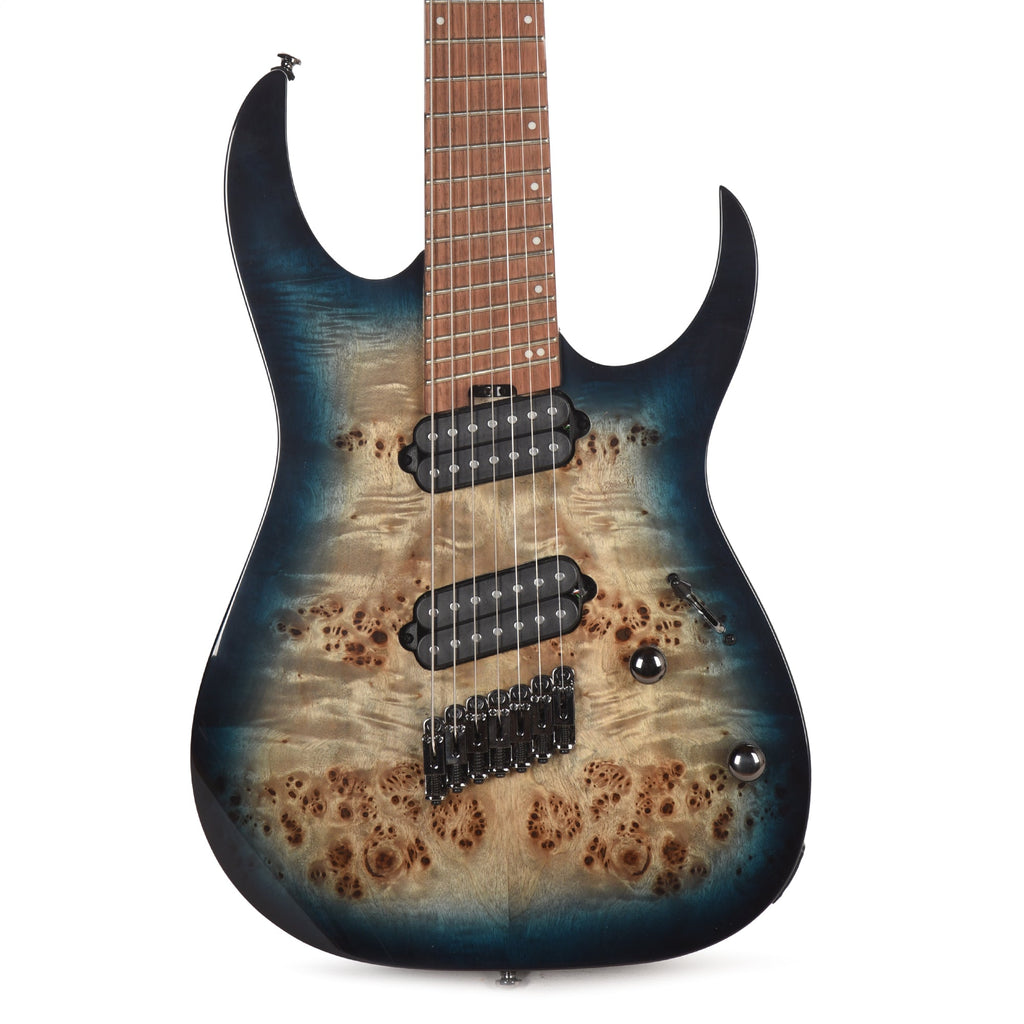 Ibanez RGMS7PBCBS RG Multi Scale 7-String Electric Guitar Cosmic Blue Starburst - View 2 | MusicMarket