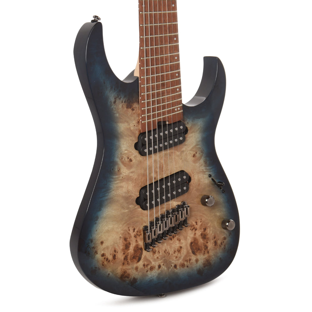 Ibanez RGMS8PBCBS RG Multi Scale 8-String Electric Guitar Cosmic Blue Starburst - MusicMarket