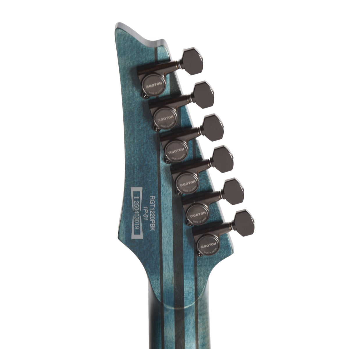 Ibanez RGT1220PBKCOL RG Premium Electric Guitar Cosmic Blue Low Gloss - View 7 | MusicMarket