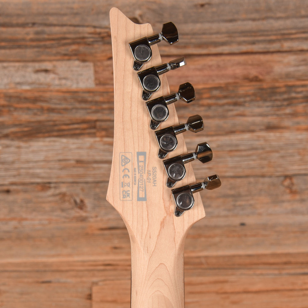 Ibanez S520AH Cosmic Blue Stain - View 7 | MusicMarket
