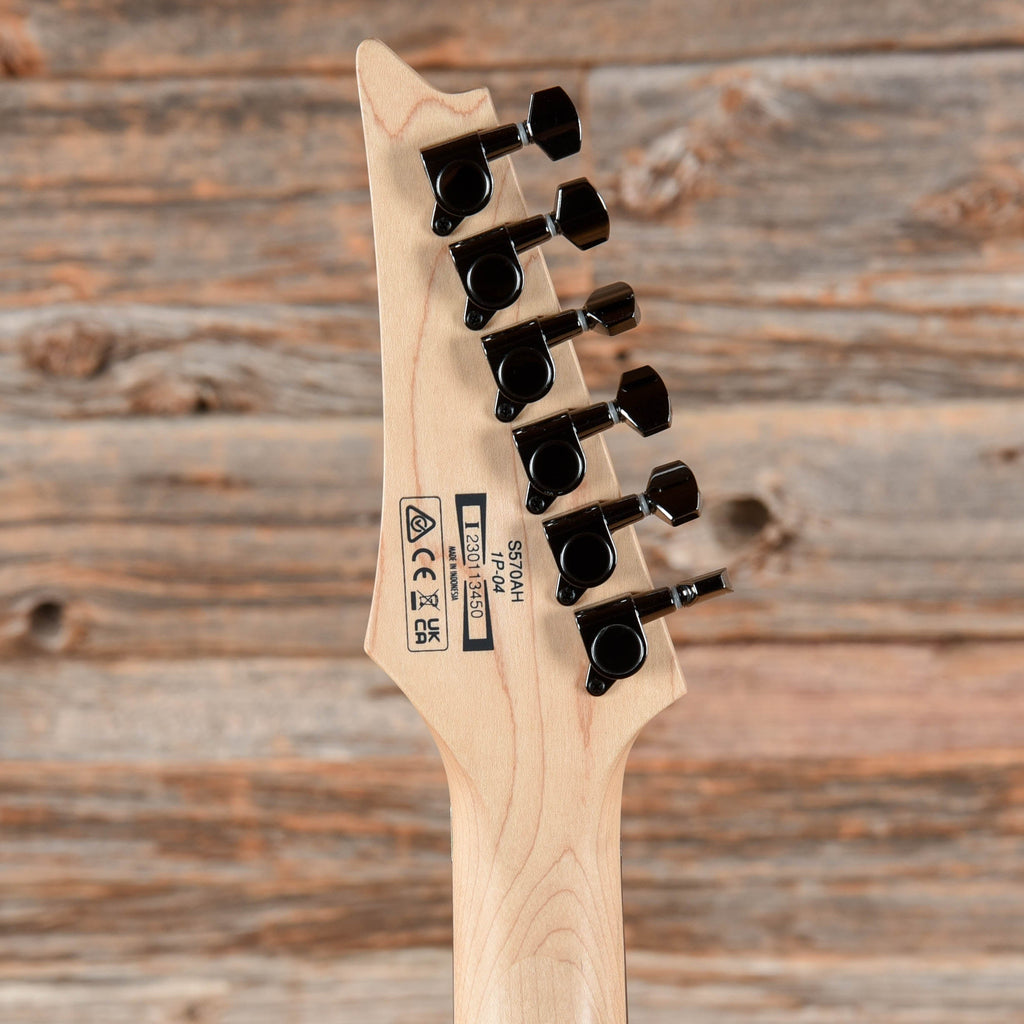 Ibanez S570AH Black 2023 - View 7 | MusicMarket
