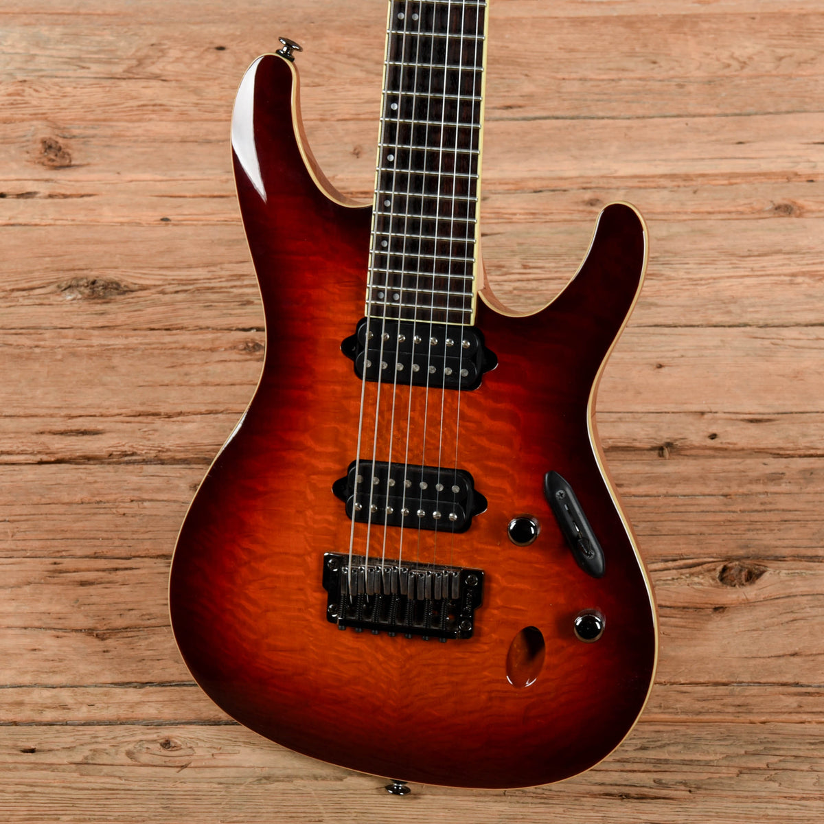 Ibanez S6527SKFX Sunburst 2017 - View 2 | MusicMarket