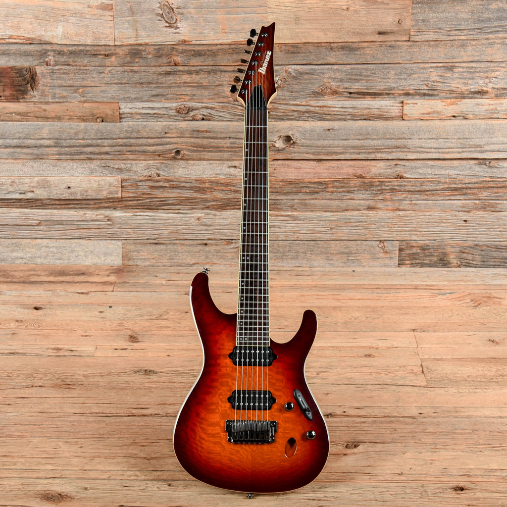 Ibanez S6527SKFX Sunburst 2017 - View 4 | MusicMarket
