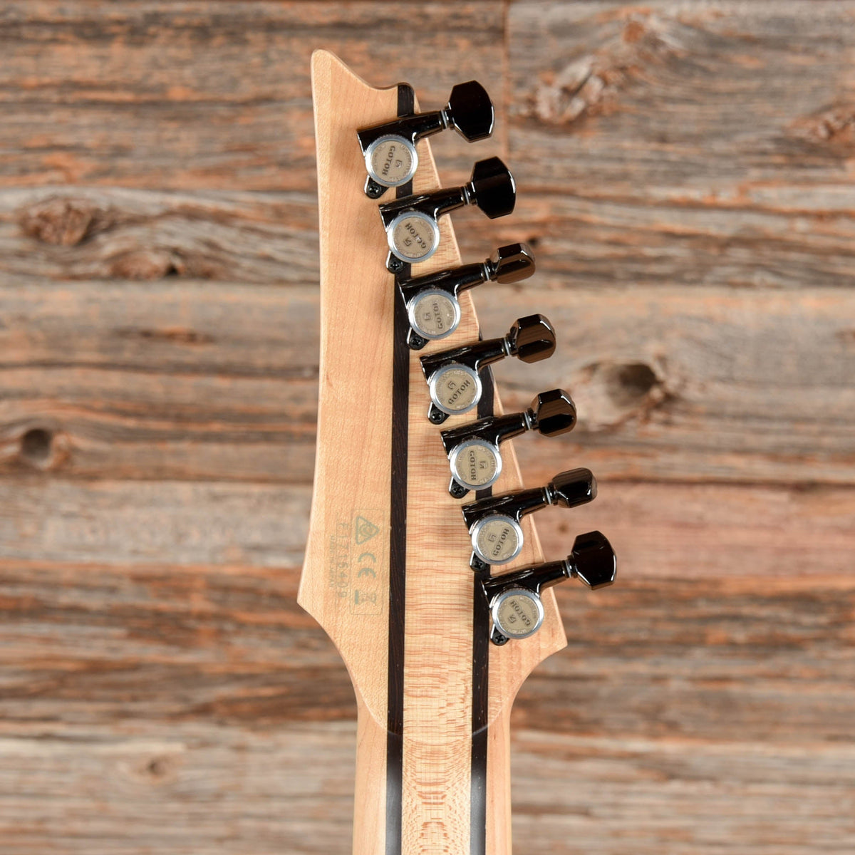 Ibanez S6527SKFX Sunburst 2017 - View 7 | MusicMarket