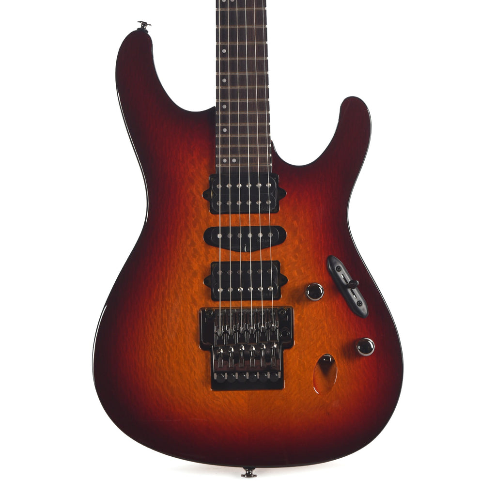 Ibanez S6670SKSTB S Prestige Electric Guitar Sunset Burst - View 2 | MusicMarket