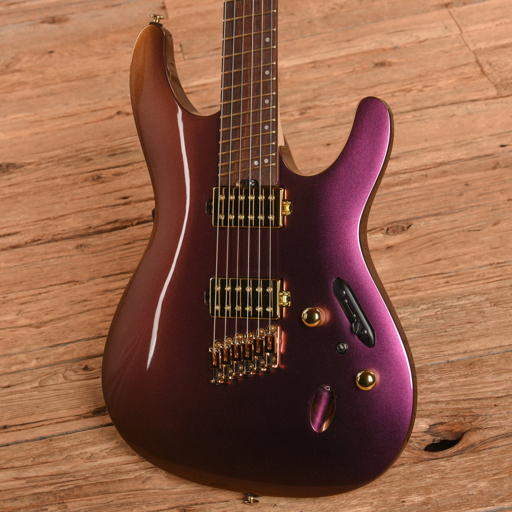 Ibanez SML721RGC Axe Design Lab Multi-Scale Rose Gold Chameleon 2024 - View 2 | MusicMarket