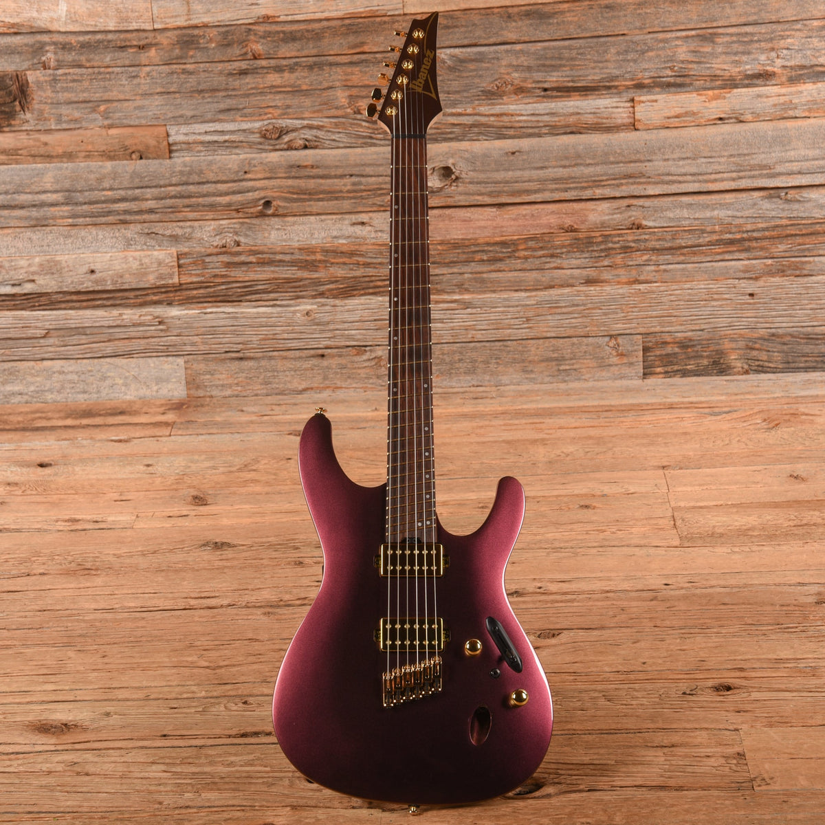 Ibanez SML721RGC Axe Design Lab Multi-Scale Rose Gold Chameleon 2024 - View 4 | MusicMarket