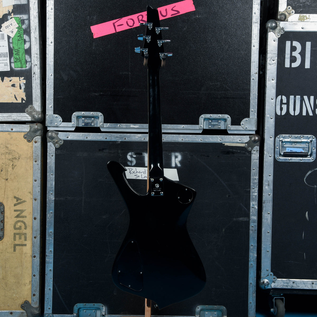 Ibanez Iceman Black 1979 - View 2 | MusicMarket