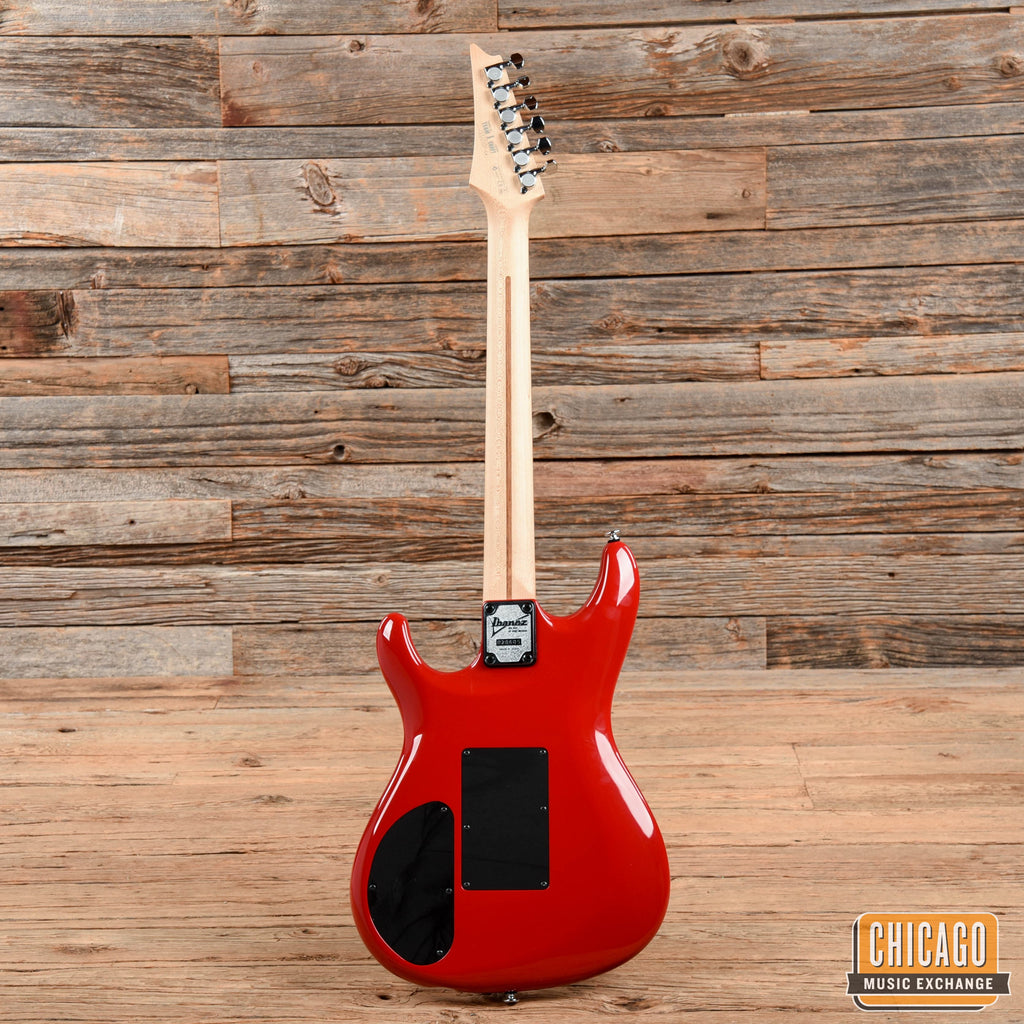 Ibanez JS20S Joe Satriani 20th Anniversary "Silver Surfer" Electric Guitar Red/Blue Red - View 2 | MusicMarket