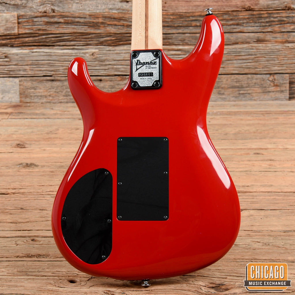 Ibanez JS20S Joe Satriani 20th Anniversary "Silver Surfer" Electric Guitar Red/Blue Red - View 5 | MusicMarket