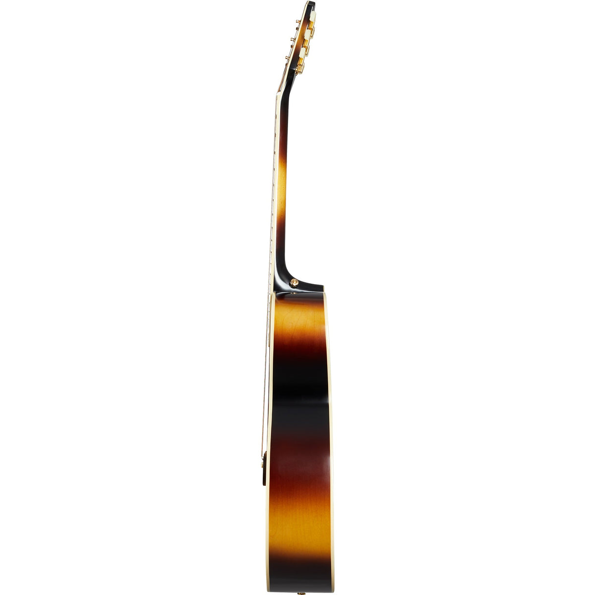 Epiphone Inspired By Gibson J-200 Acoustic Guitar, Aged Vintage Sunburst Gloss - View 4 | MusicMarket