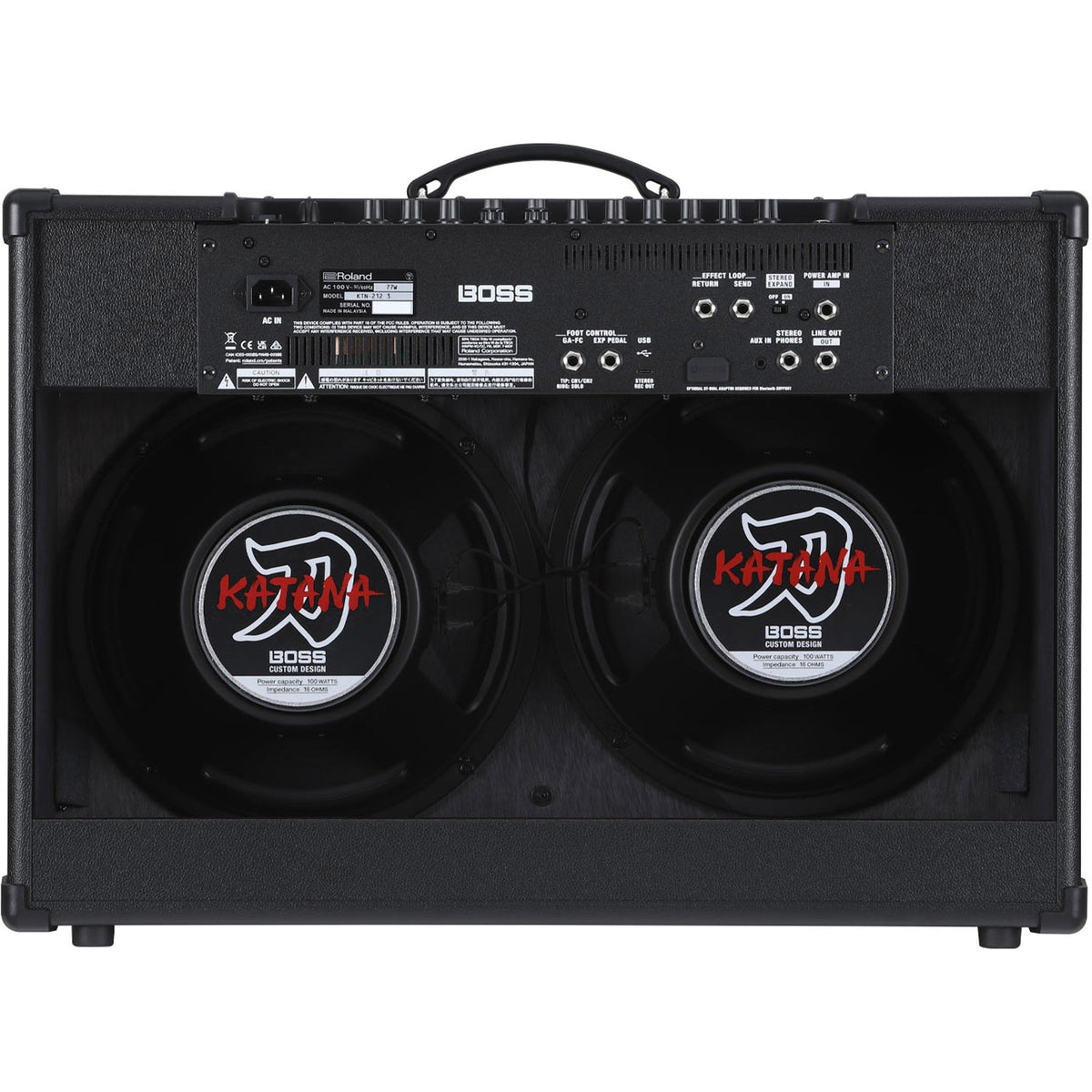 BOSS Katana-100/212 Gen 3 100W 2x12" Modeling Combo Guitar Amplifier - View 2 | MusicMarket