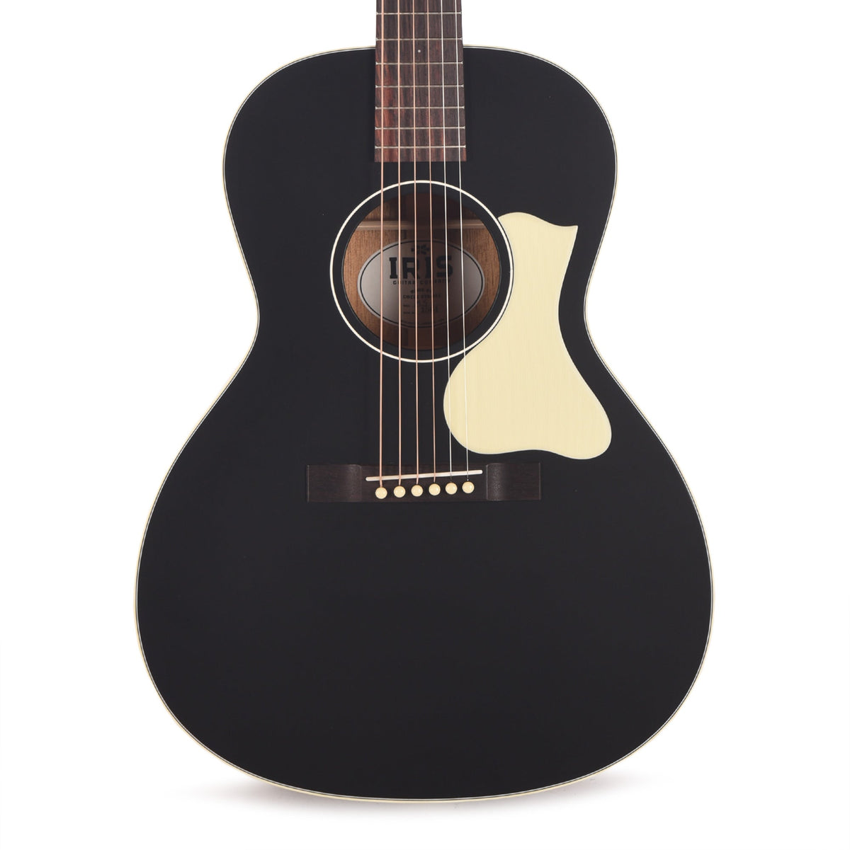 Iris MS-00 Sitka/Mahogany Black Top w/Ivoroid Pickguard - View 2 | MusicMarket