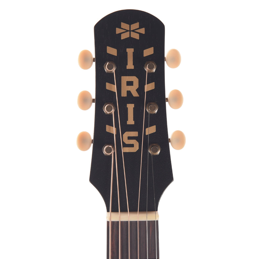 Iris MS-00 Sitka/Mahogany Black Top w/Ivoroid Pickguard - View 6 | MusicMarket
