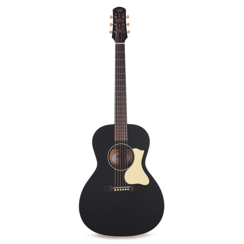 Iris MS-00 Sitka/Mahogany Black Top w/Ivoroid Pickguard - View 4 | MusicMarket