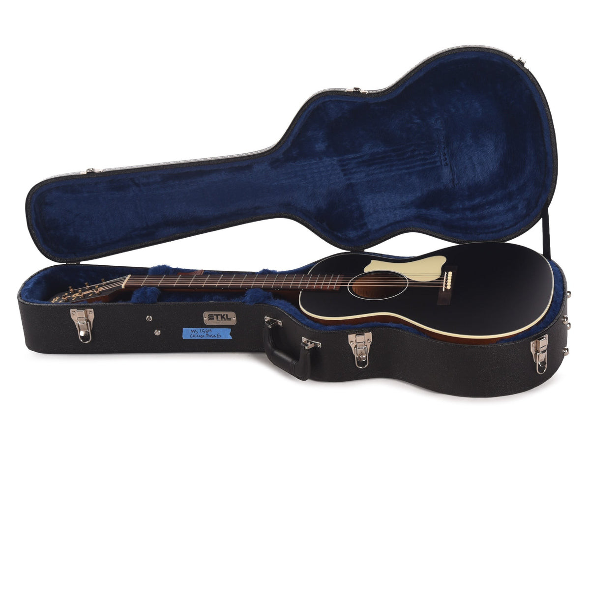 Iris MS-00 Sitka/Mahogany Black Top w/Ivoroid Pickguard - View 8 | MusicMarket