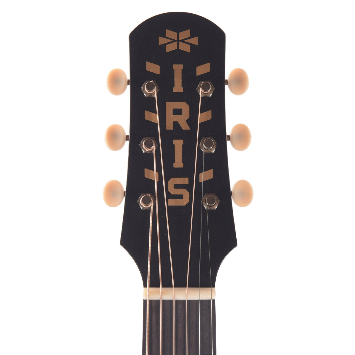Iris MS-00 Sitka/Mahogany Cremona Burst w/Firestripe Pickguard - View 6 | MusicMarket