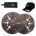 Istanbul Agop 17/19" Xist Dark Ion Crash Cymbal Set w/CDE Logo Hat & Stick Bag - MusicMarket