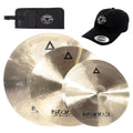 Istanbul Agop 15/20/24" Xist Cymbal Set Natural w/CDE Logo Hat & Stick Bag - MusicMarket