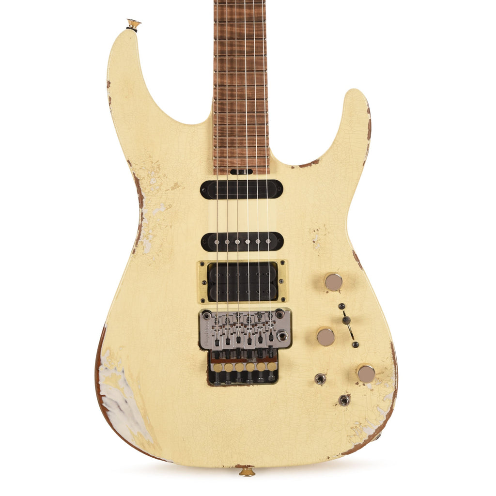 Jackson Custom Shop Special Edition PC1 Phil Collen Nitro Tour Relic Vanilla Shake - View 2 | MusicMarket
