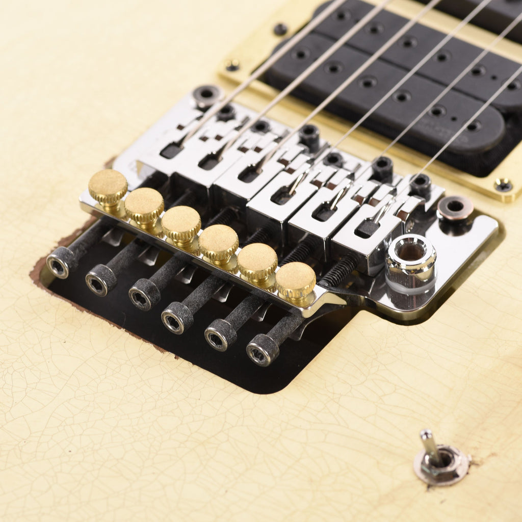 Jackson Custom Shop Special Edition PC1 Phil Collen Nitro Tour Relic Vanilla Shake - View 11 | MusicMarket