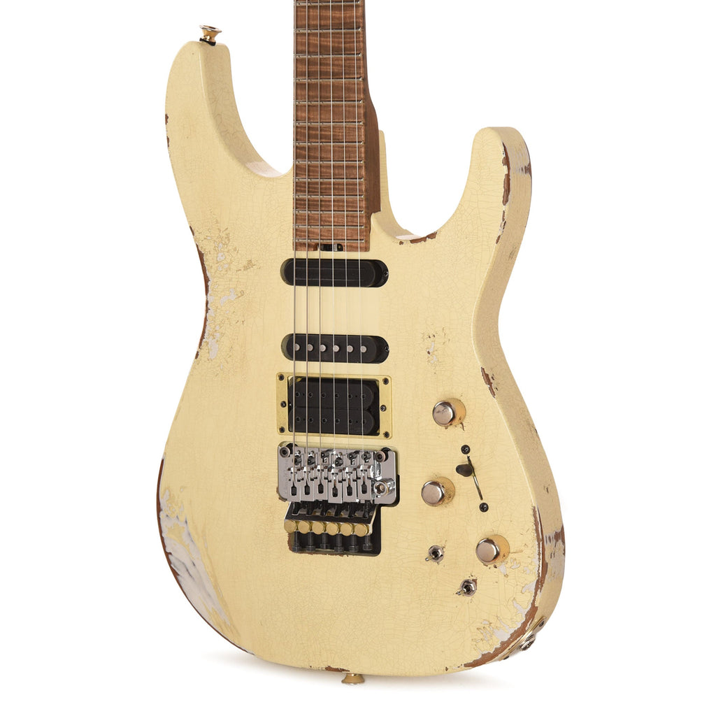 Jackson Custom Shop Special Edition PC1 Phil Collen Nitro Tour Relic Vanilla Shake - View 3 | MusicMarket
