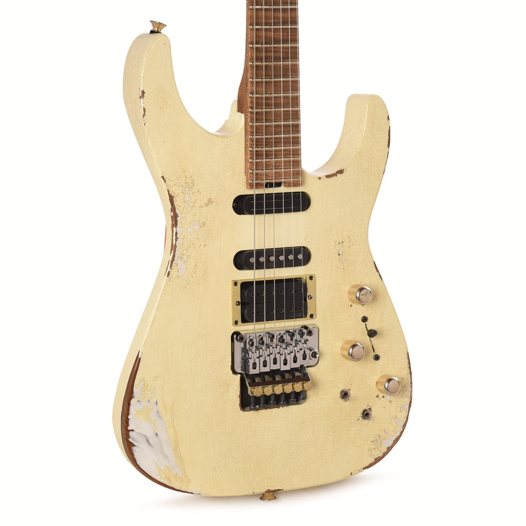Jackson Custom Shop Special Edition PC1 Phil Collen Nitro Tour Relic Vanilla Shake - MusicMarket
