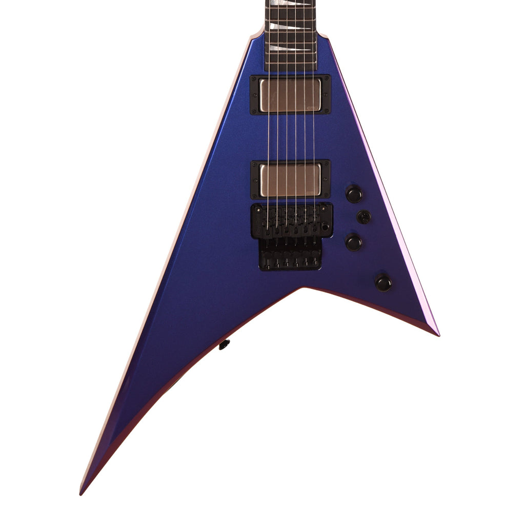 Jackson Custom Shop USA Special Edition Rhoads Blue Red Flip Flop - View 2 | MusicMarket