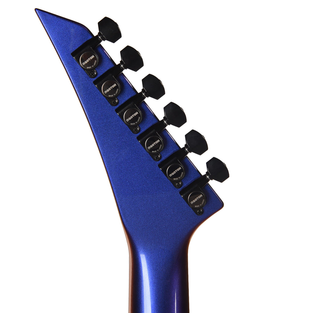Jackson Custom Shop USA Special Edition Rhoads Blue Red Flip Flop - View 8 | MusicMarket