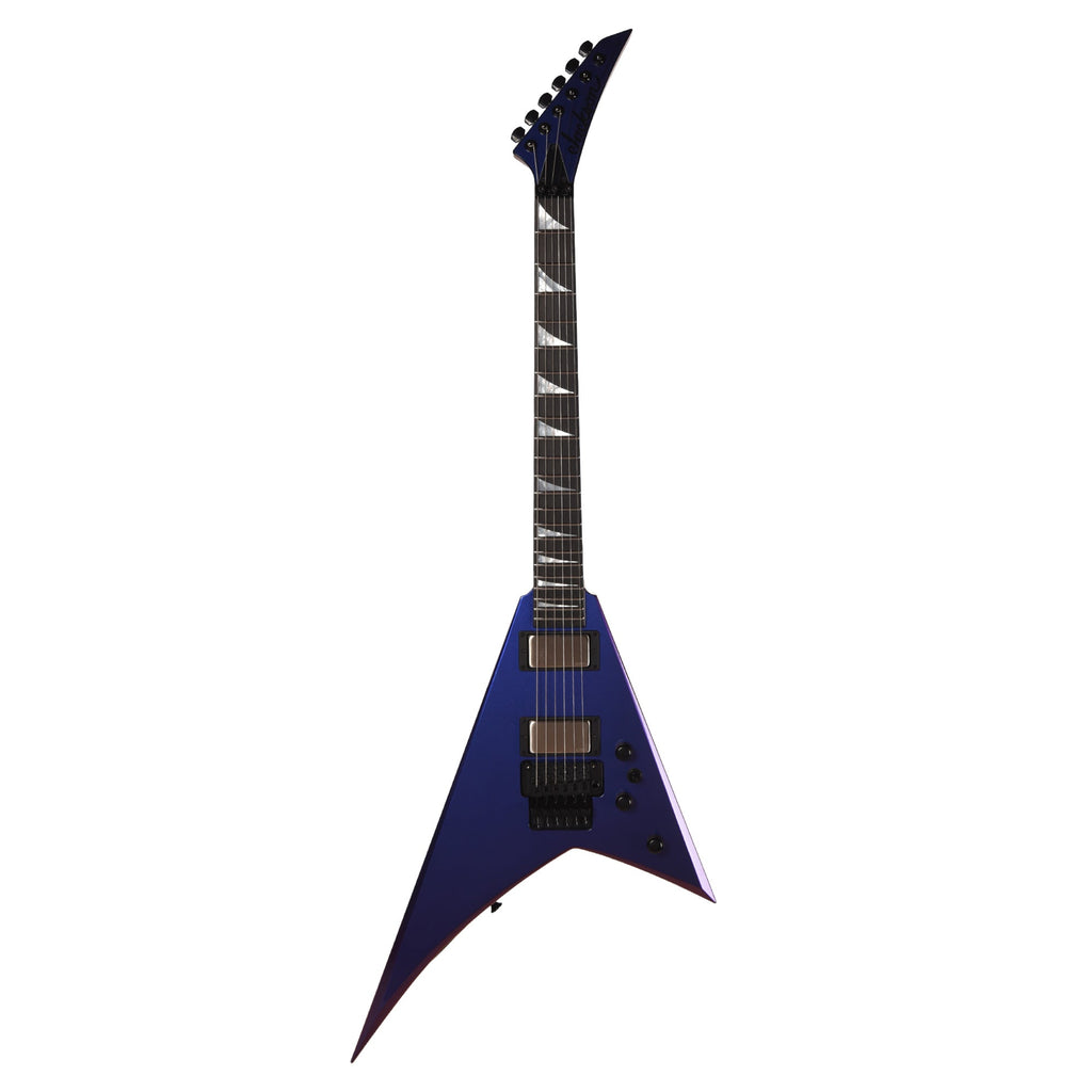 Jackson Custom Shop USA Special Edition Rhoads Blue Red Flip Flop - View 5 | MusicMarket