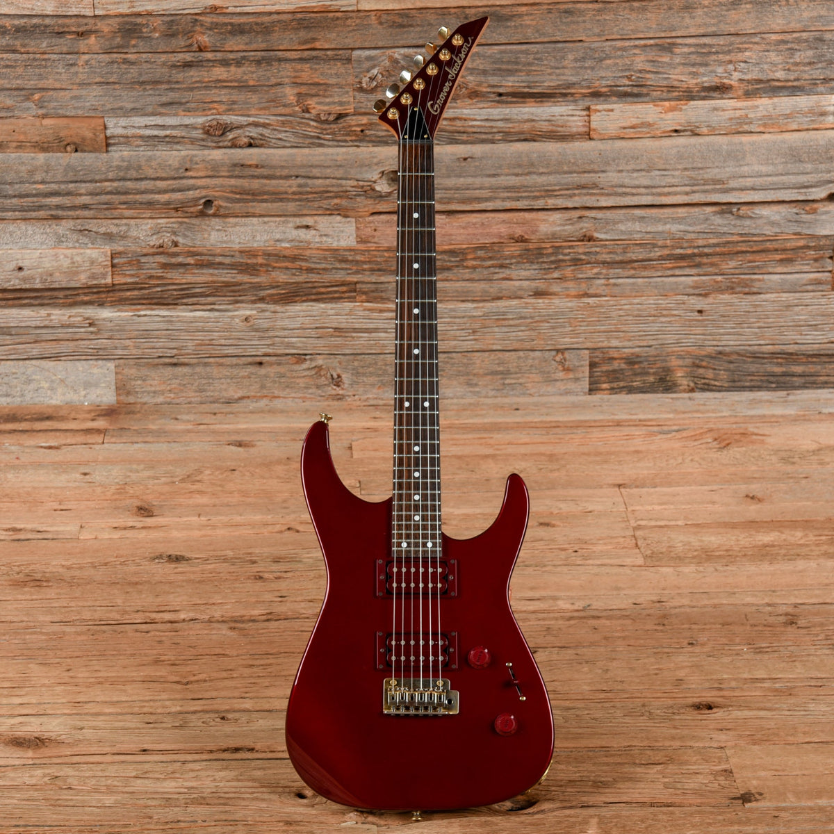 Jackson Dinky Metallic Red 1996 - View 4 | MusicMarket