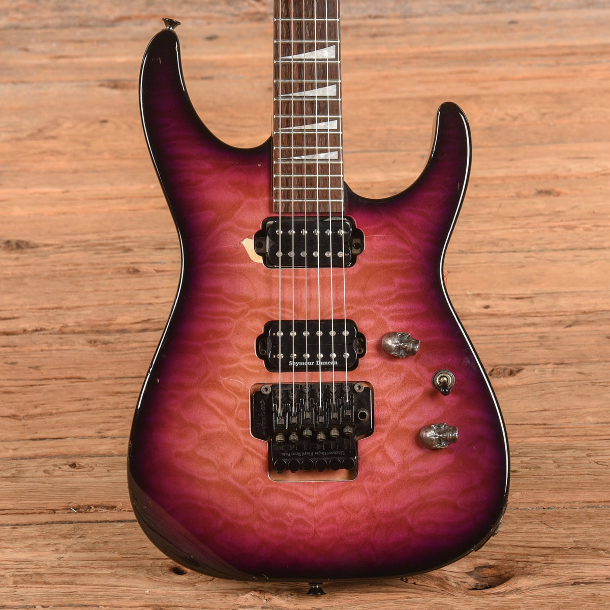 Jackson Dinky Reverse DR3 Purple Burst 1997 - MusicMarket