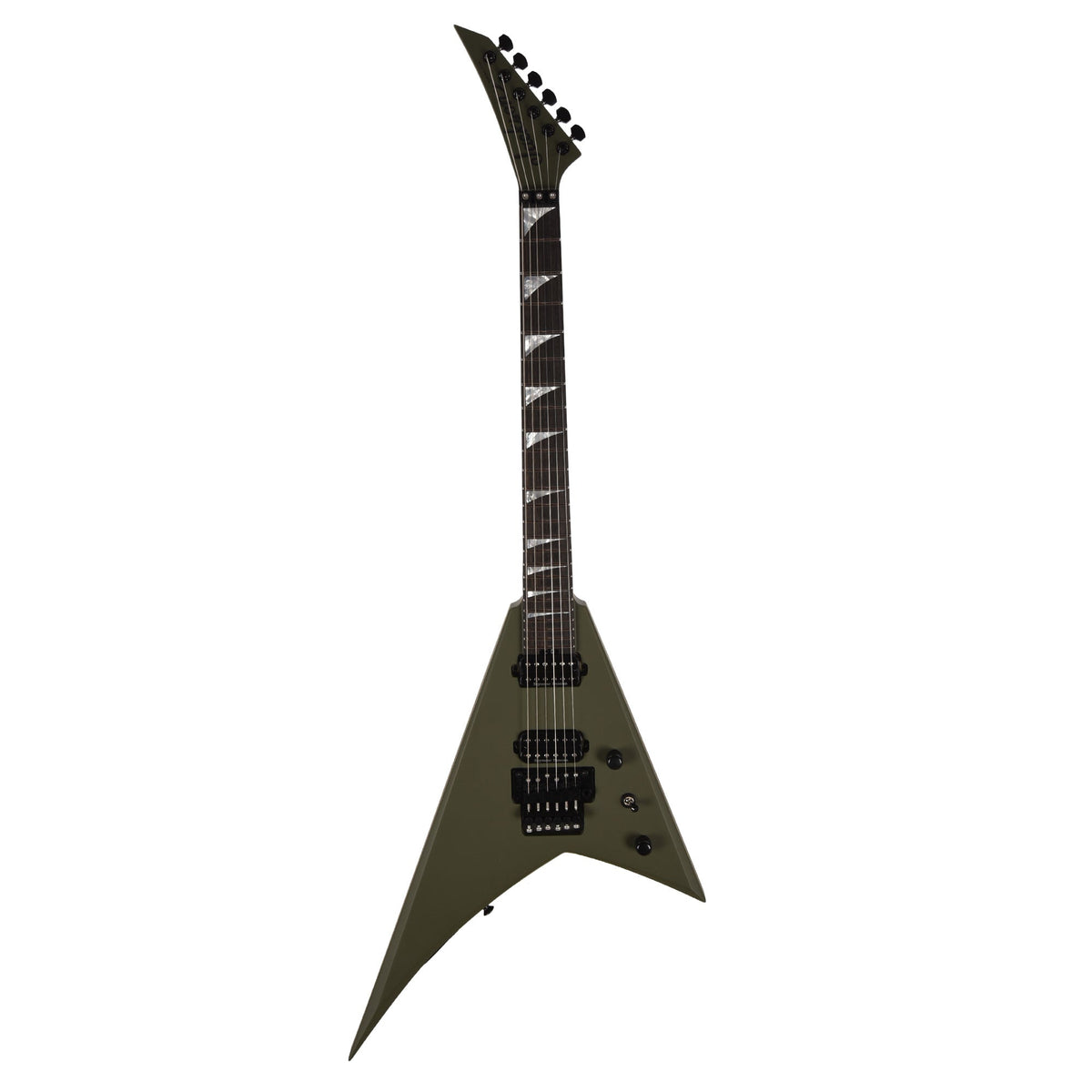 Jackson American Series Rhoads RR24 Matte Army Drab - View 4 | MusicMarket