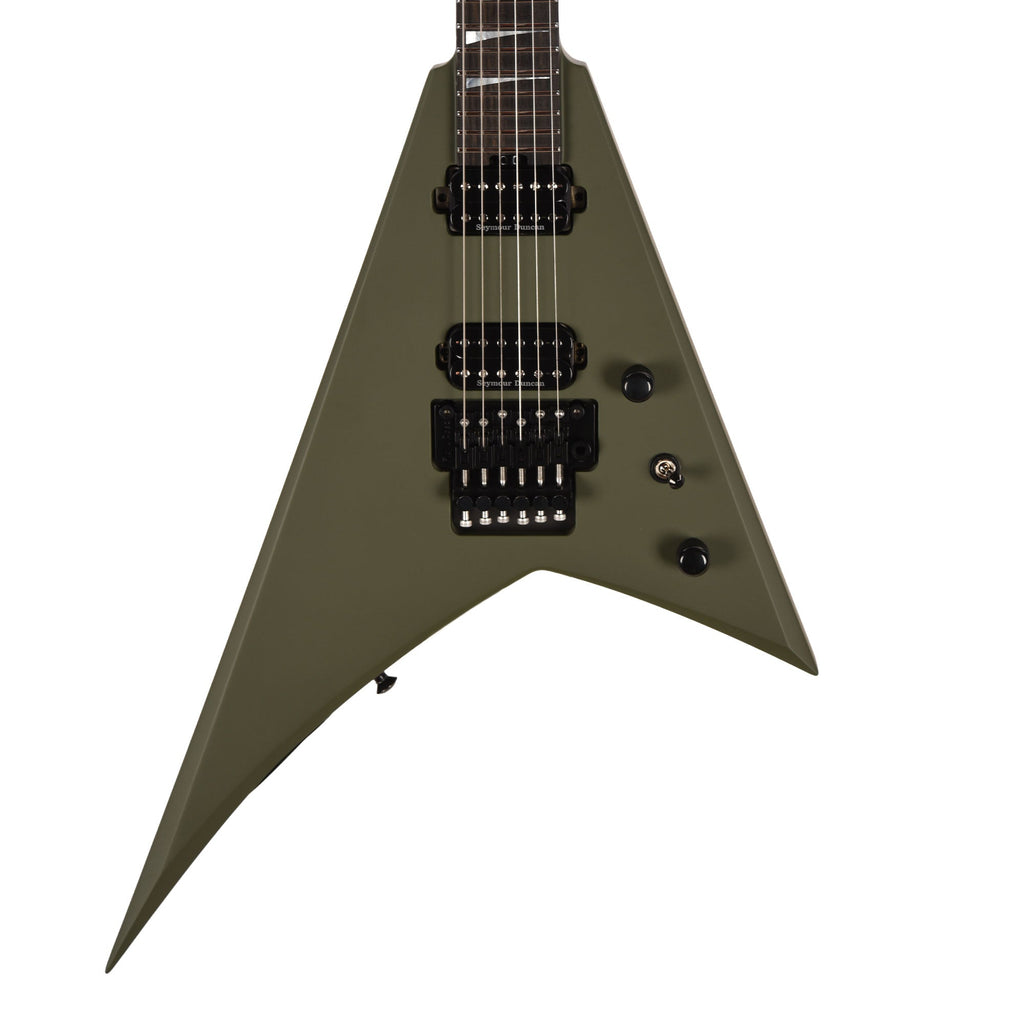 Jackson American Series Rhoads RR24 Matte Army Drab - View 2 | MusicMarket