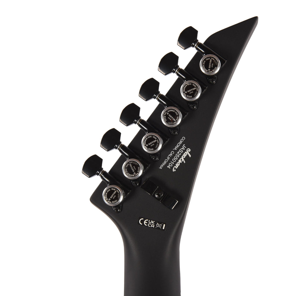 Jackson American Series Rhoads RR24 Satin Black - View 7 | MusicMarket