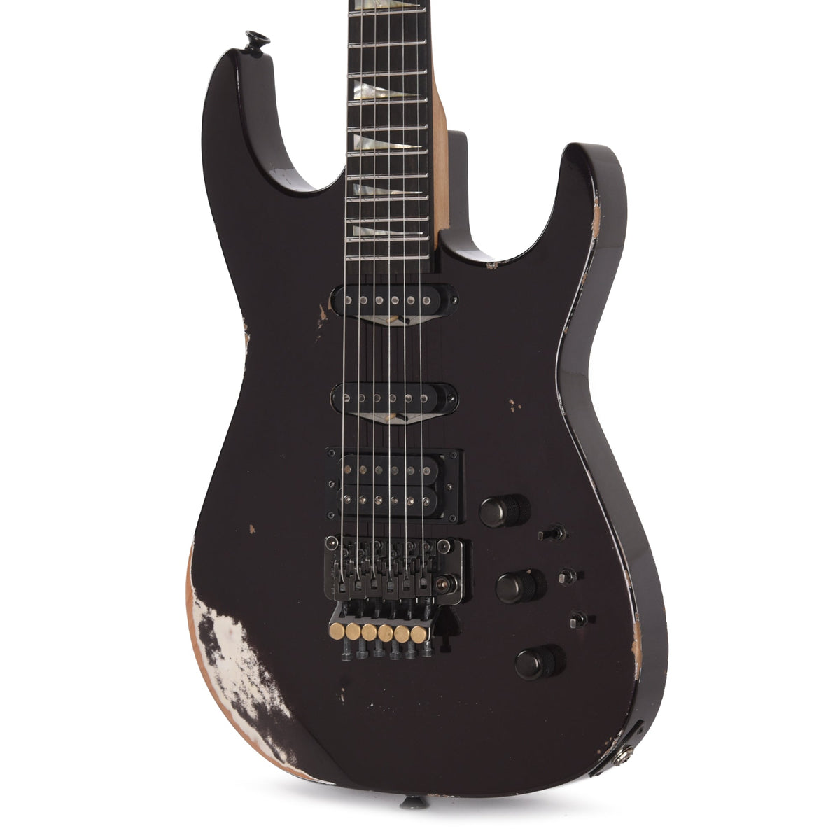 Jackson Custom Shop 1982 Dinky Nitro Relic Club Amethyst Metallic - View 2 | MusicMarket