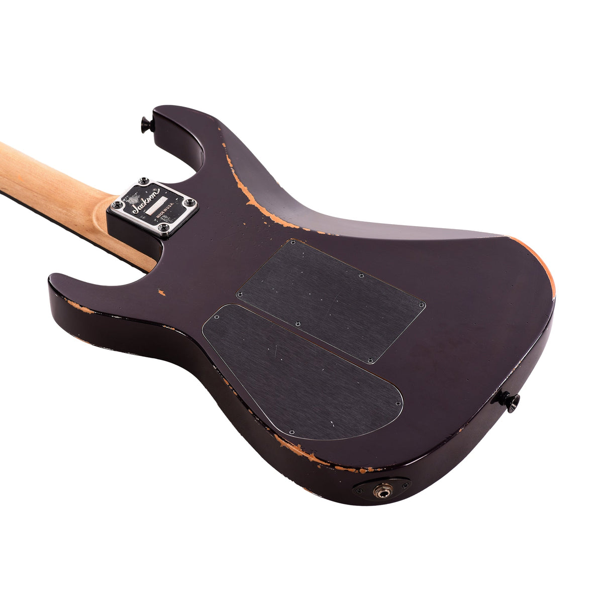 Jackson Custom Shop 1982 Dinky Nitro Relic Club Amethyst Metallic - View 12 | MusicMarket