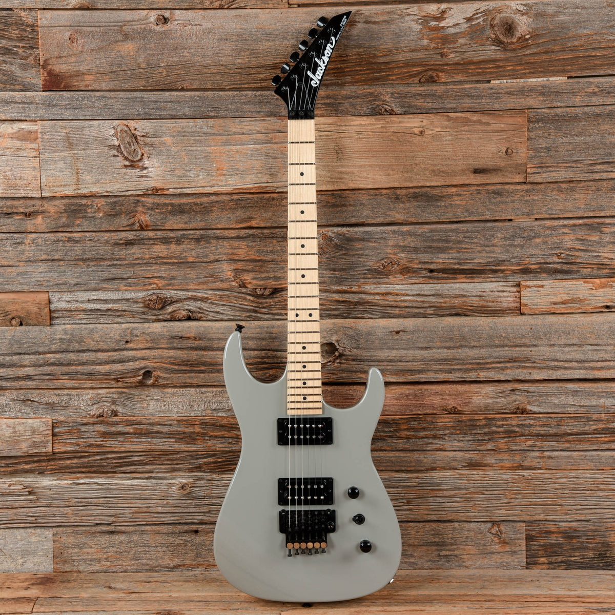 Jackson Custom Shop '82 Dinky Reissue Crayon Grey - View 4 | MusicMarket
