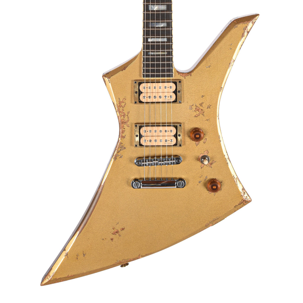 Jackson Custom Shop USA Special Edition Kelly Nitro-Relic Tour Gold Top - View 2 | MusicMarket