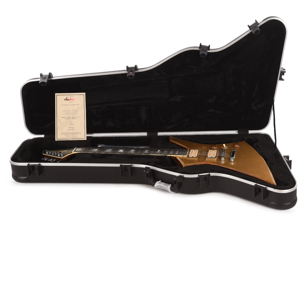 Jackson Custom Shop USA Special Edition Kelly Nitro-Relic Tour Gold Top - View 9 | MusicMarket