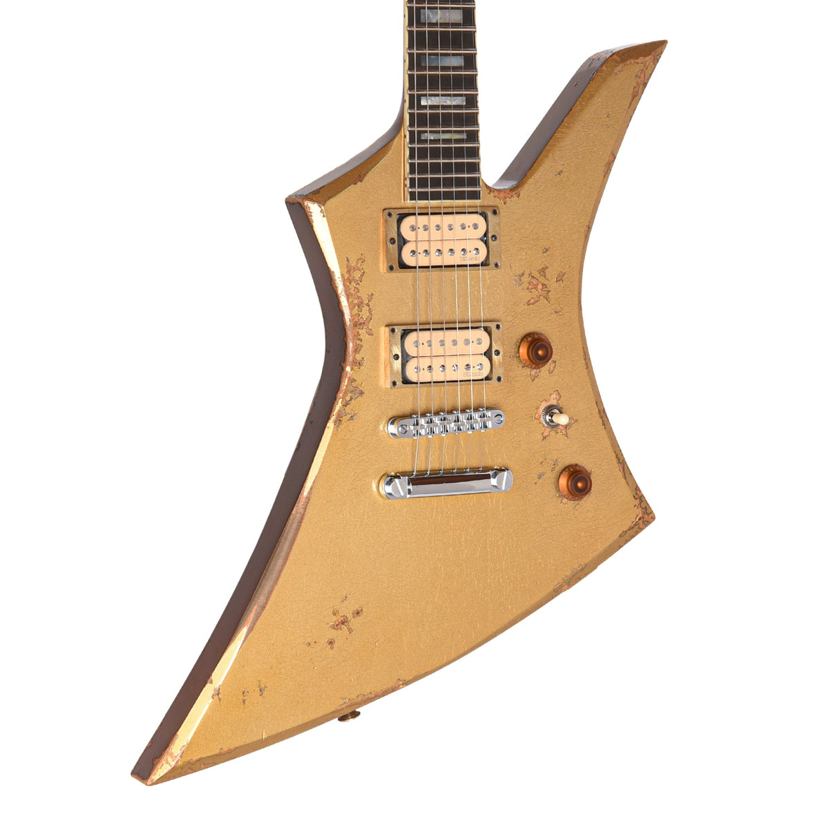 Jackson Custom Shop USA Special Edition Kelly Nitro-Relic Tour Gold Top - MusicMarket